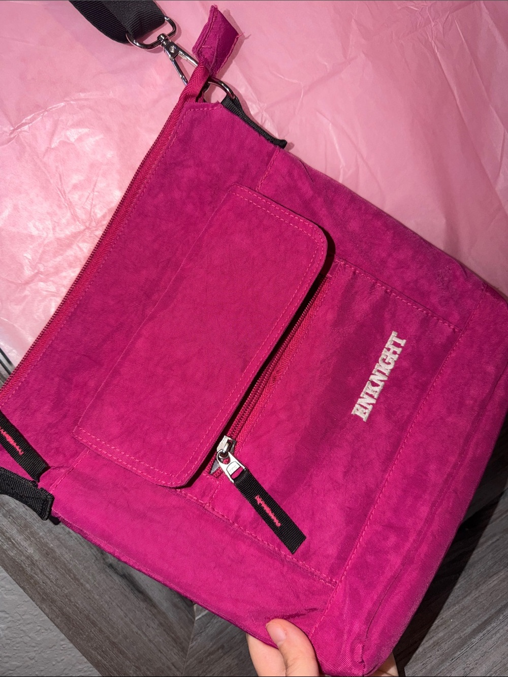 Magenta Crossbody Bag - Women